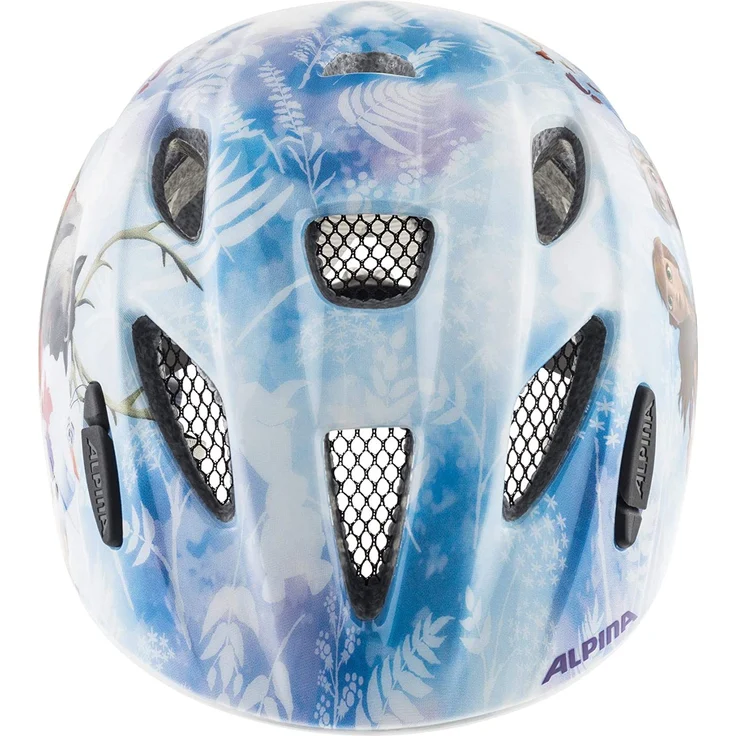 Alpina Kids Ximo Disney Frozen II, Größe 45 - 49 cm - Fahrradhelm, Farbe Blau-Weiß – Bild 2