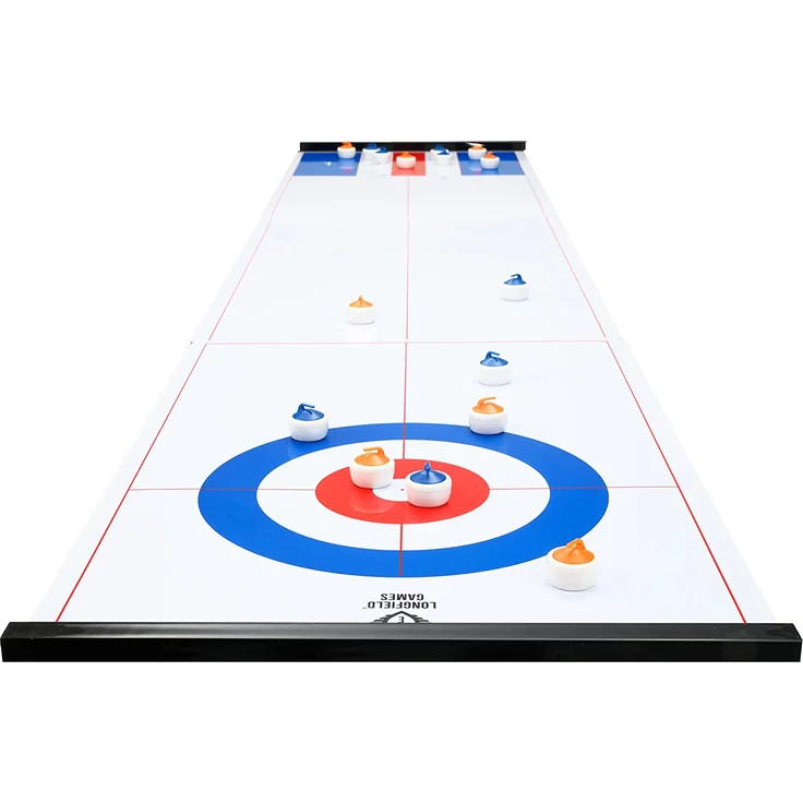 spielbrett für Curling und Shuffle weiß 180 x 39 cm – Bild 1