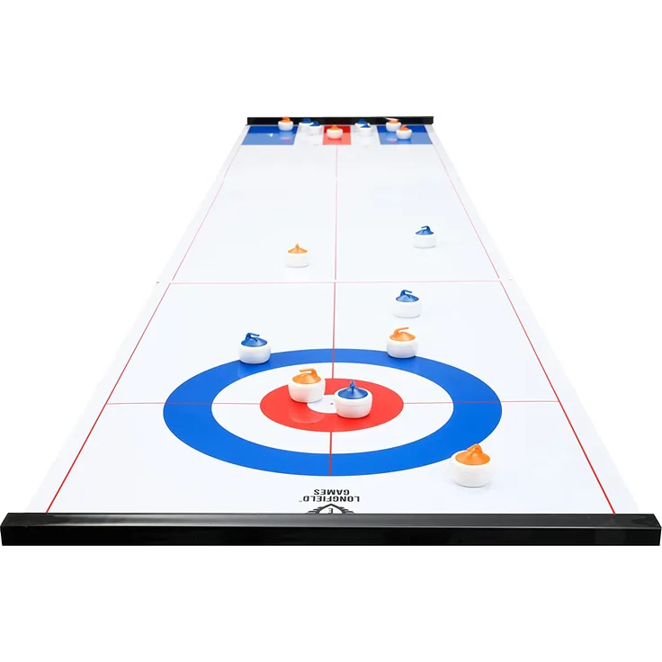 spielbrett für Curling und Shuffle weiß 180 x 39 cm