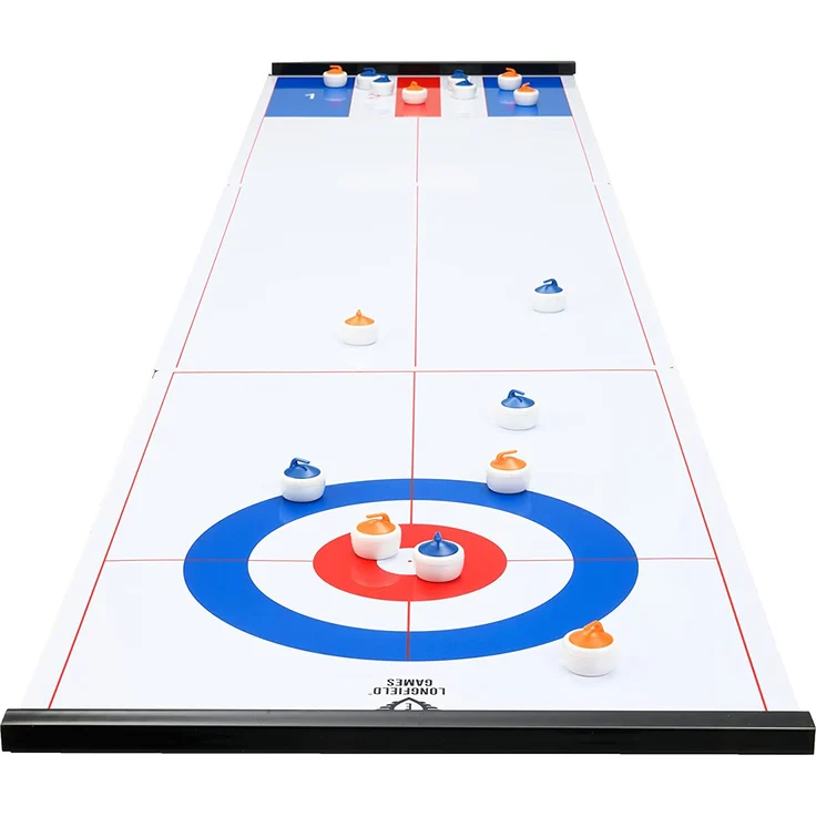 spielbrett für Curling und Shuffle weiß 180 x 39 cm – Bild 7