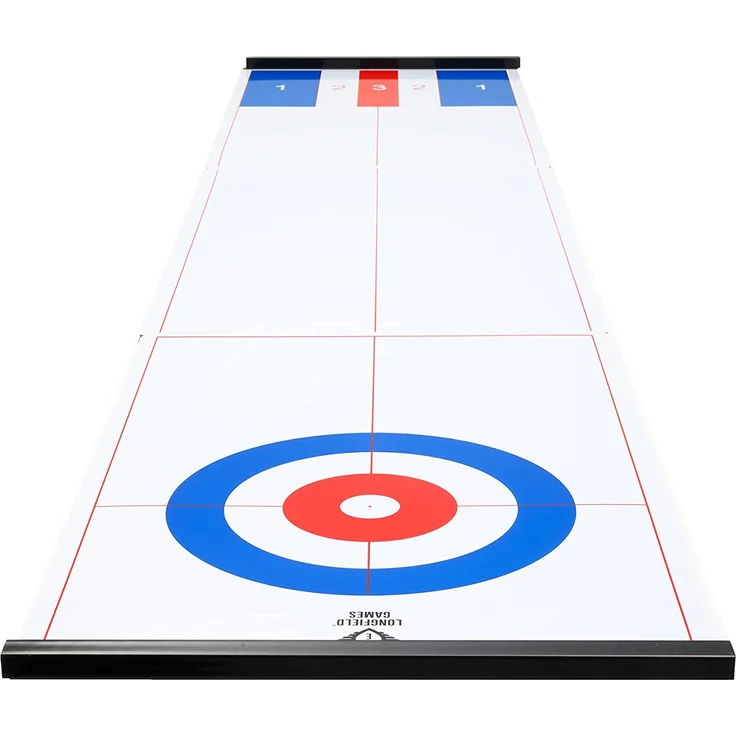 spielbrett für Curling und Shuffle weiß 180 x 39 cm – Bild 2