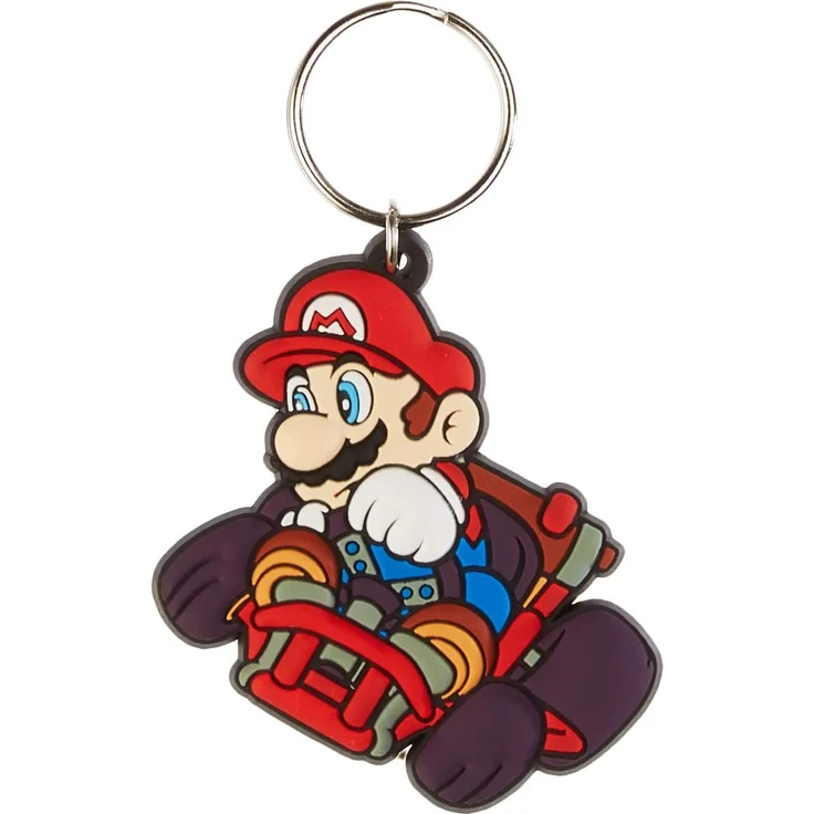 Nintendo - Mario Drift - Schlüsselanhänger aus Gummi – Bild 1