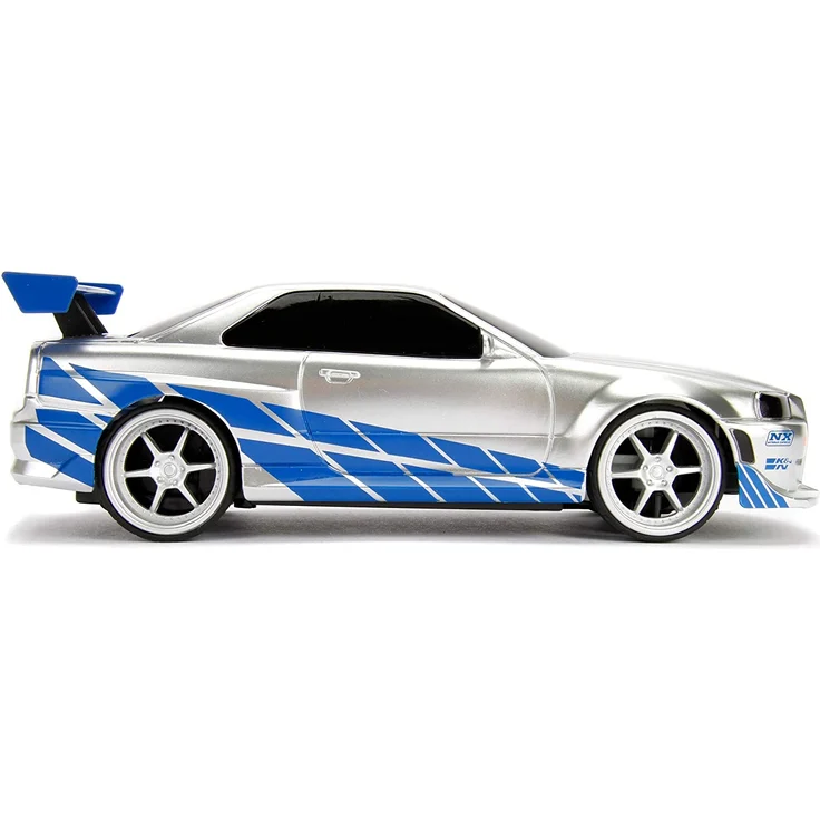 Jada Toys Fast&Furious RC Nissan Skyline GTR On-Road-Rennwagen 1:24 6 Jahr(e) – Bild 6