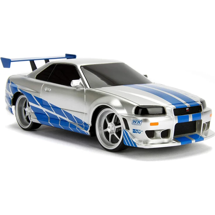 Jada Toys Fast&Furious RC Nissan Skyline GTR On-Road-Rennwagen 1:24 6 Jahr(e) – Bild 2