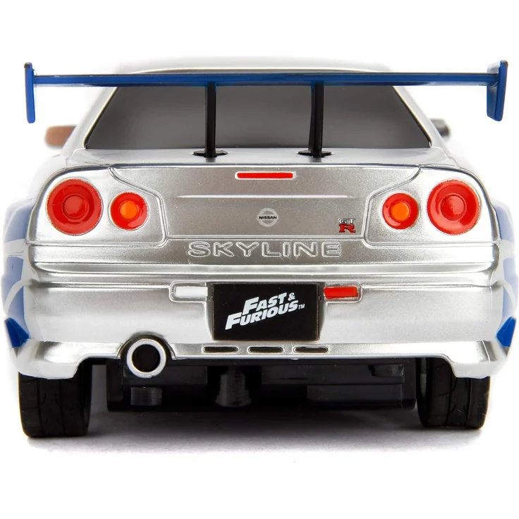 Jada Toys Fast&Furious RC Nissan Skyline GTR On-Road-Rennwagen 1:24 6 Jahr(e) – Bild 4
