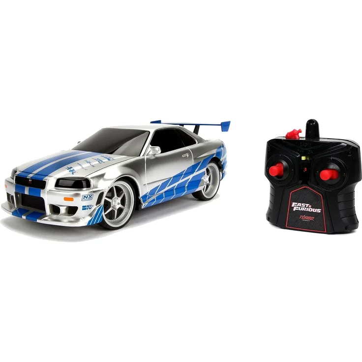 Jada Toys Fast&Furious RC Nissan Skyline GTR On-Road-Rennwagen 1:24 6 Jahr(e) – Bild 1
