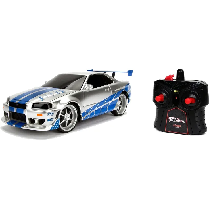 Jada Toys Fast&Furious RC Nissan Skyline GTR On-Road-Rennwagen 1:24 6 Jahr(e)