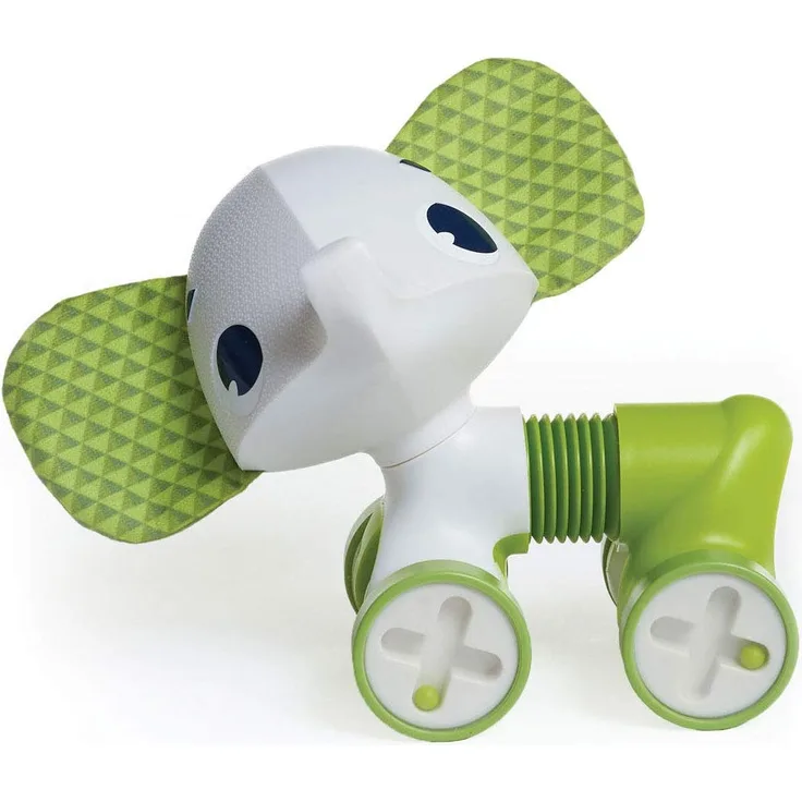 Tiny Love 3333111701 Tiny Love Spielfigur Rolling Toys Elephant, süßes, rollendes Spielzeug mit Zieharmonika-Körper und vielen Spaß- und Spielmöglichkeiten, ab 0M+, Samuel Elefant, mehrfarbig