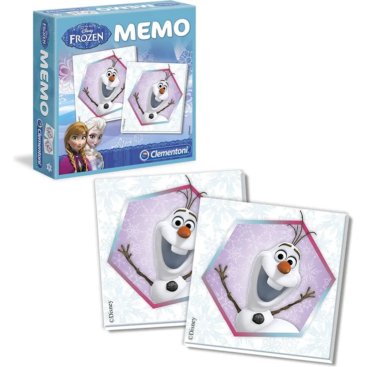 Clementoni 13497.7 - Memo Game Frozen - Die Eiskönigin