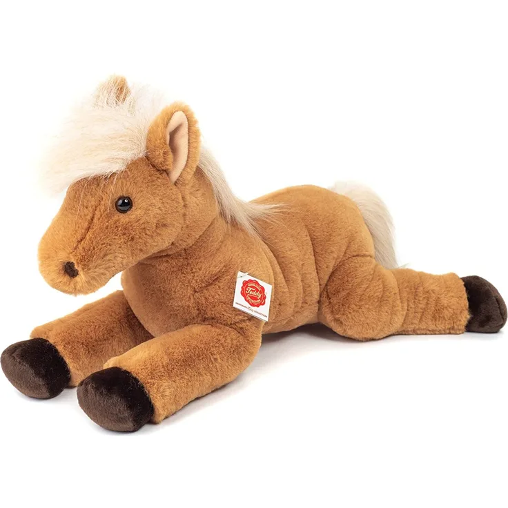 Teddy Hermann Pferd liegend 48 cm