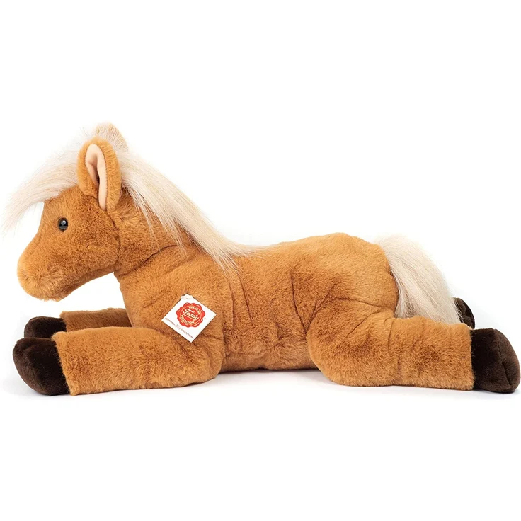 Teddy Hermann Pferd liegend 48 cm – Bild 2