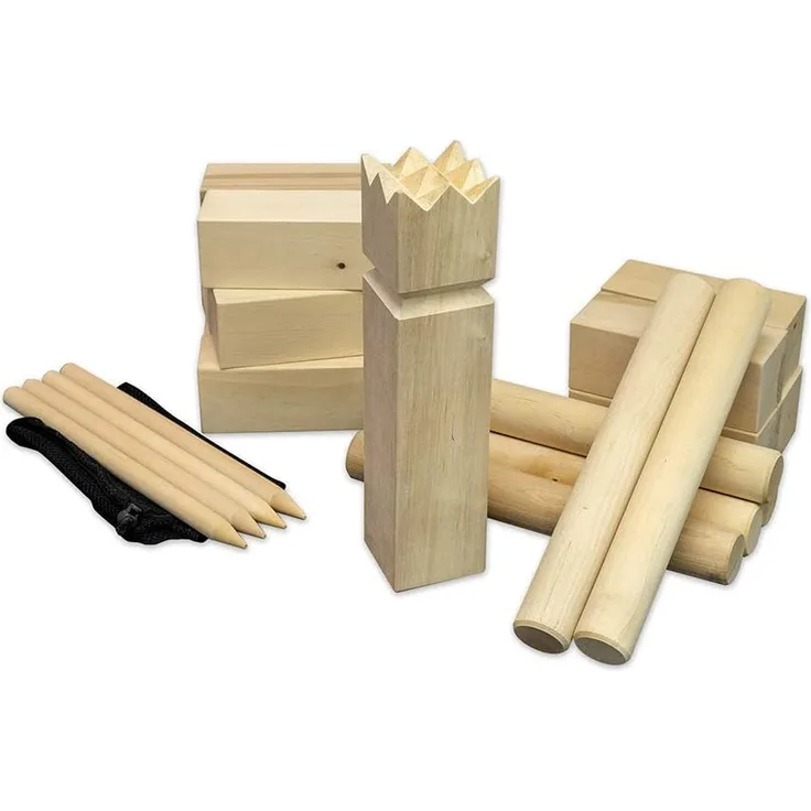 Wikinger Schach Basic, Birkenholz