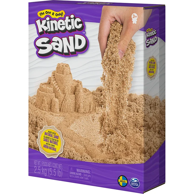 KINETIC SAND Kinetic Brown Sand 2 5 kg – Bild 5