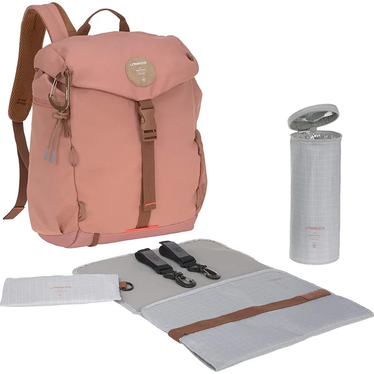 Lässig Wickelrucksack Outdoor Backpack - Cinnamon