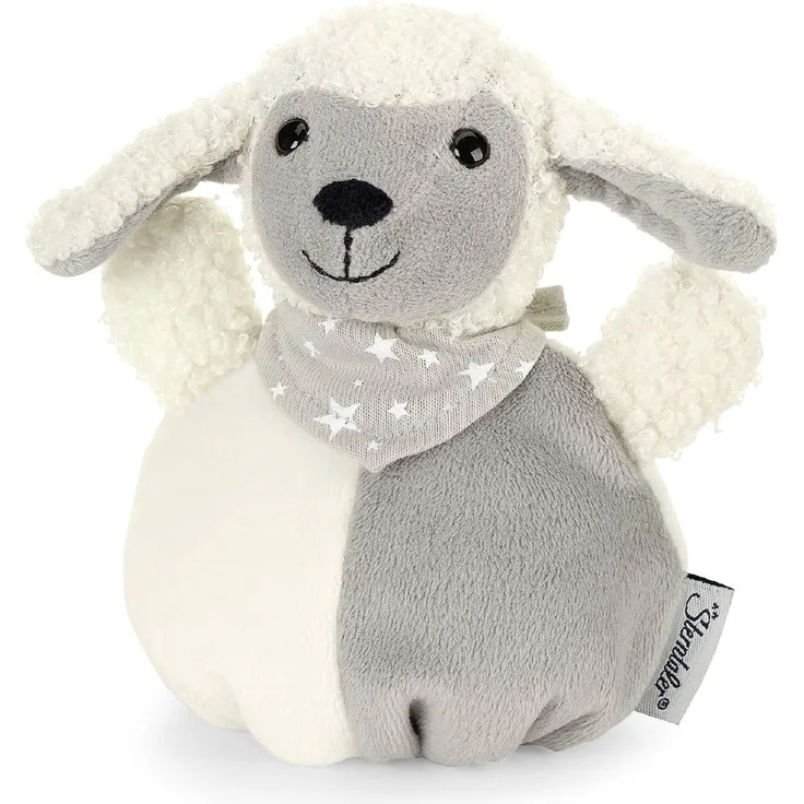 Sterntaler Knuddelsäckchen Schaf Stanley, Alter: Kinder ab 0 Jahren, 12 x 11 x 7 cm, Weiß/Grau