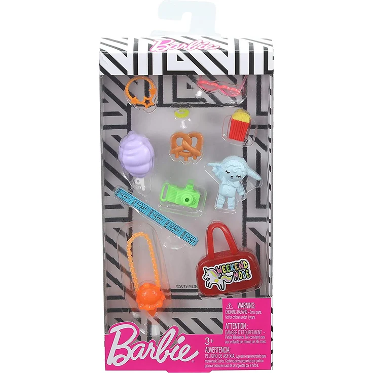 Accessoires Set | Weekend Mode | Barbie | Mattel GHX35 | Zubehör für Puppe – Bild 2