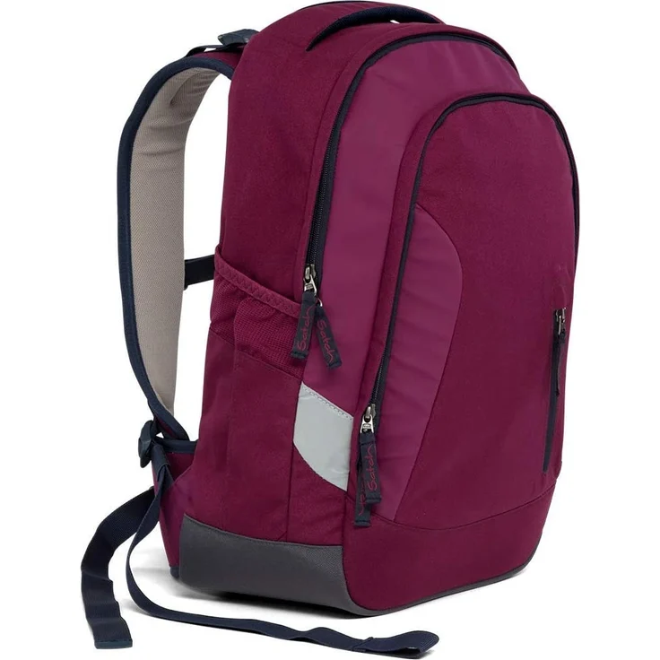 Satch Sleek Schulrucksack pure purple – Bild 5