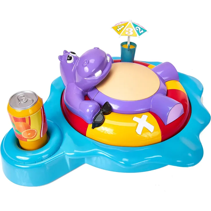 TOMY T72606EN Fizzy Dizzy Hippo-Spiel