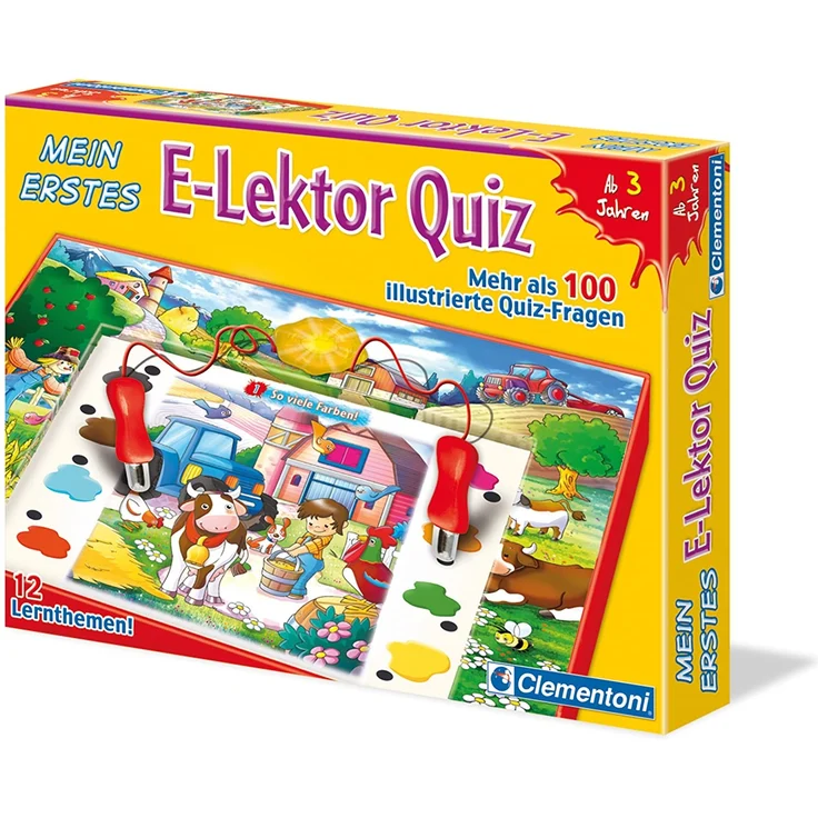 Clementoni 69810 - Mein erstes E-Lektor Quiz – Bild 1