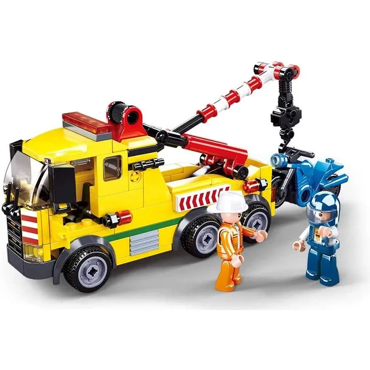 Abschleppwagen mit Kran