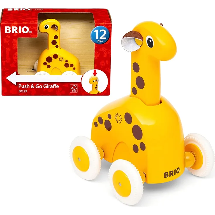 BRIO Push & Go Giraffe