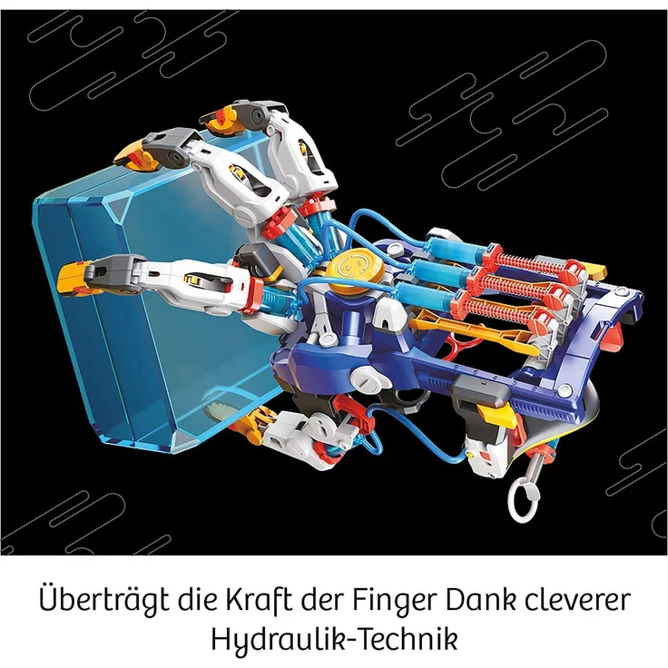 KOSMOS 'Cyborg-Hand' Experimentierkasten, ab 10 Jahren, präzise steuerbare Roboter-Hand – Bild 4