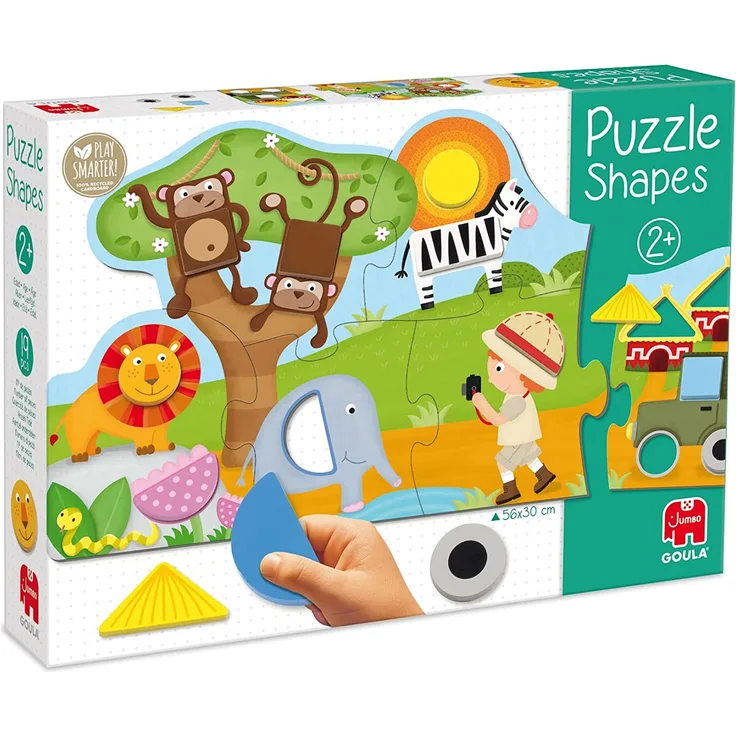 Jumbo Spiele Goula D53439 - Bodenpuzzle mit Safari-Thema