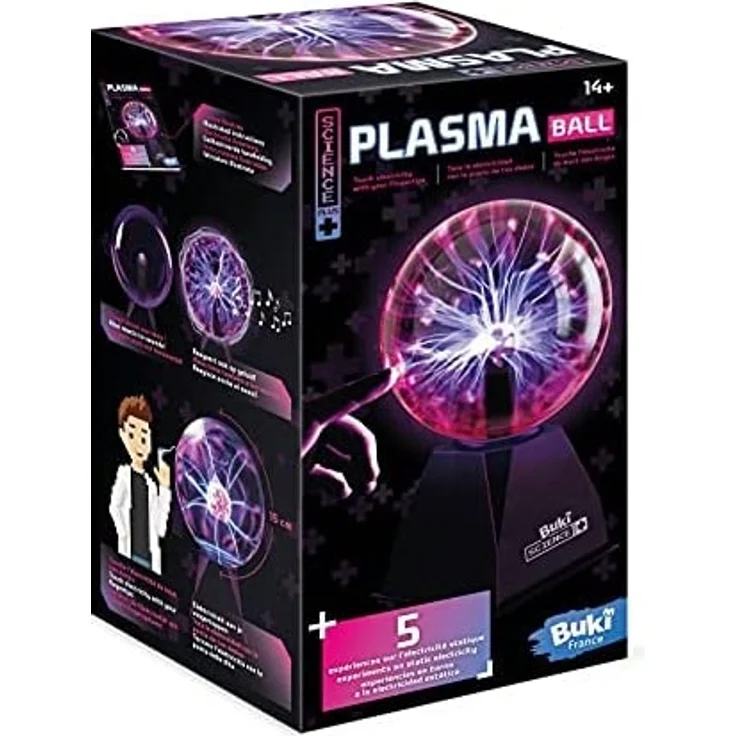 BUKI Plasmakugel Experimentierkasten – Bild 2
