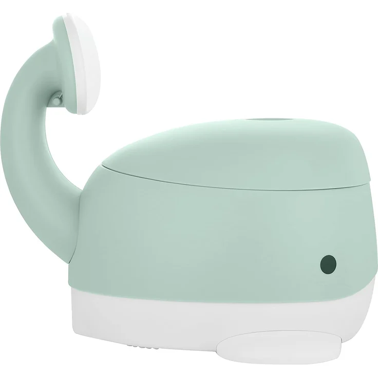 Kindsgut Kinder-Töpfchen, Babytopf WC/Klo, kinderfreundliches Wal-Design und dezente Farben, Toiletten-Training, Aquamarin – Bild 7