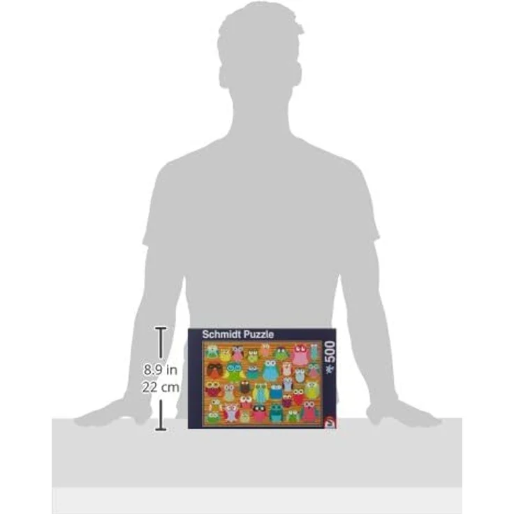 Schmidt Spiele Puzzle 500 Teile Eulen-Cottage – Bild 3