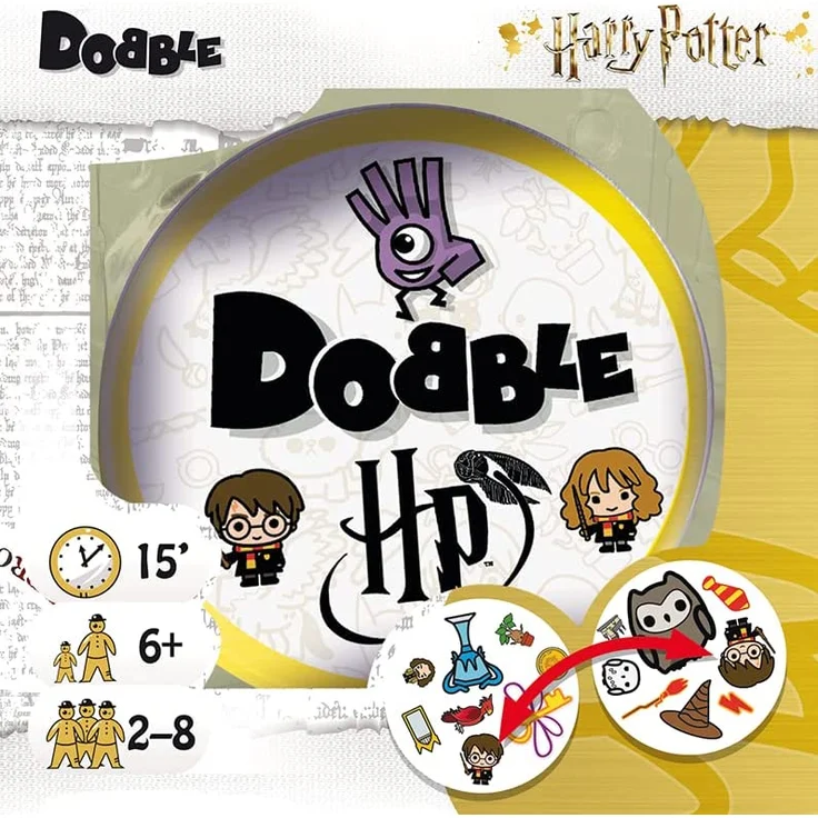 Asmodee Zygomatic Dobble Harry Potter – Bild 2