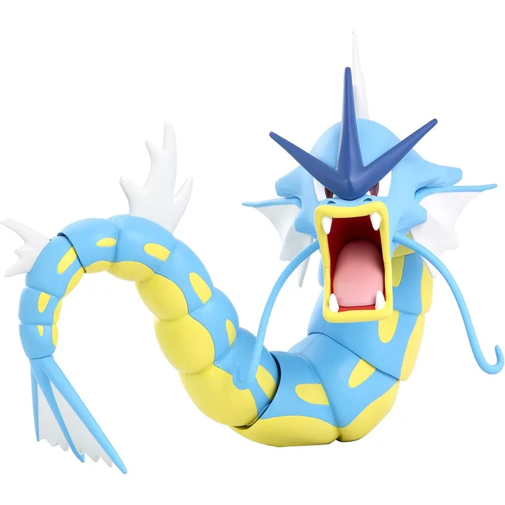 Wicked Cool Toys - Garados | Epic Battle Figur | Pokemon | bewegliche Deluxe Action Figur - Preisvergleich