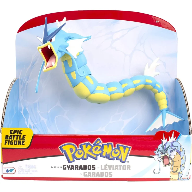 Wicked Cool Toys - Garados | Epic Battle Figur | Pokemon | bewegliche Deluxe Action Figur - Preisvergleich – Bild 2