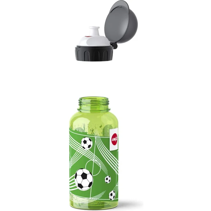 Emsa Kinder-Trinkflasche, 400 ml, Sicherheitsverschluss, Kids Soccer, Tritan, 518125 – Bild 2