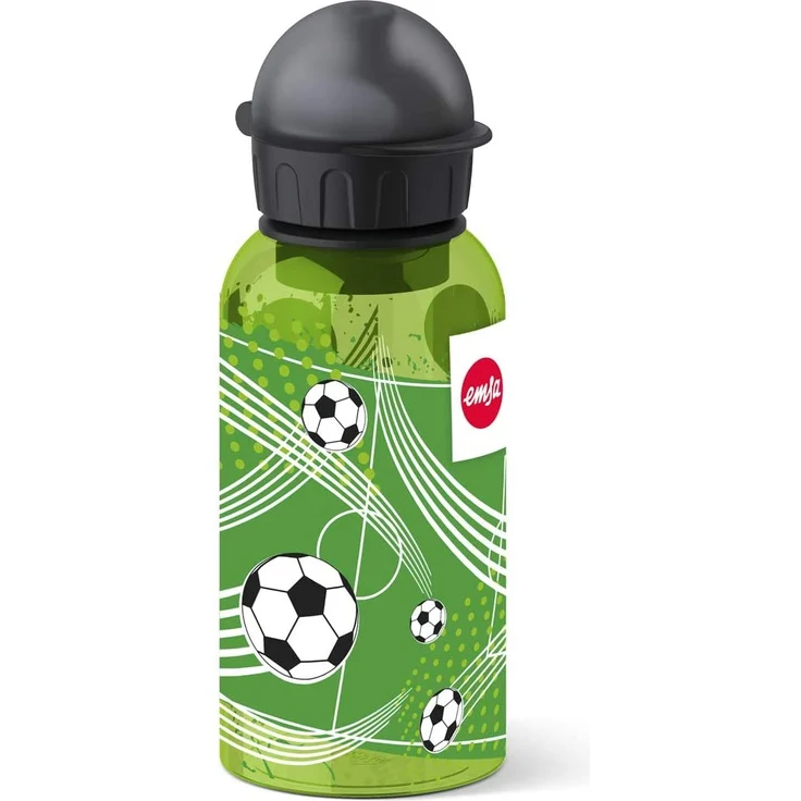 Emsa Kinder-Trinkflasche, 400 ml, Sicherheitsverschluss, Kids Soccer, Tritan, 518125 – Bild 1