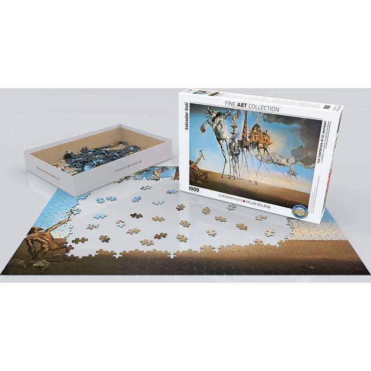EuroGraphics 'Salvador Dali The Temptation of St. Anthony Puzzle (1000, Mehrfarbig) – Bild 3