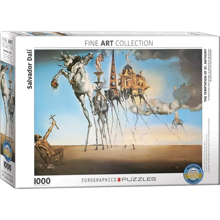 EuroGraphics 'Salvador Dali The Temptation of St. Anthony Puzzle (1000, Mehrfarbig) – Bild 1