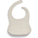 Jollein Silikon Lätzchen Nougat Beige