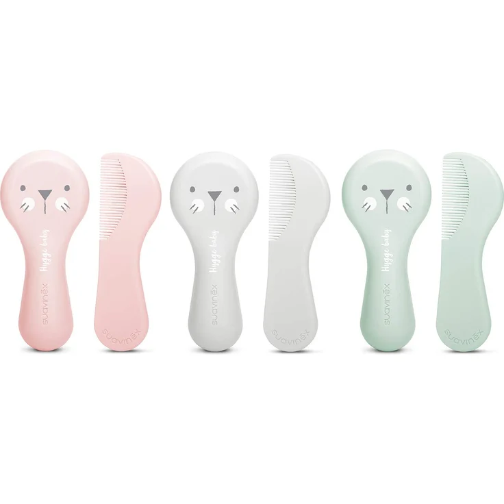 Suavinex 3162385 Bürste-Kamm, weiss – Bild 4