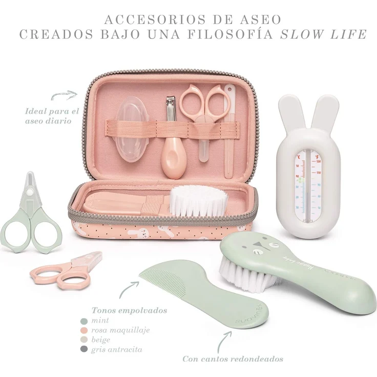 Suavinex 3162385 Bürste-Kamm, weiss – Bild 5