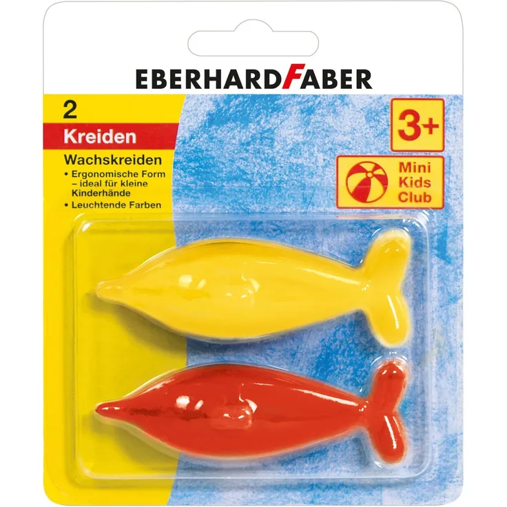 Wachskreiden Delfin 2er-Blist Faber-Castell