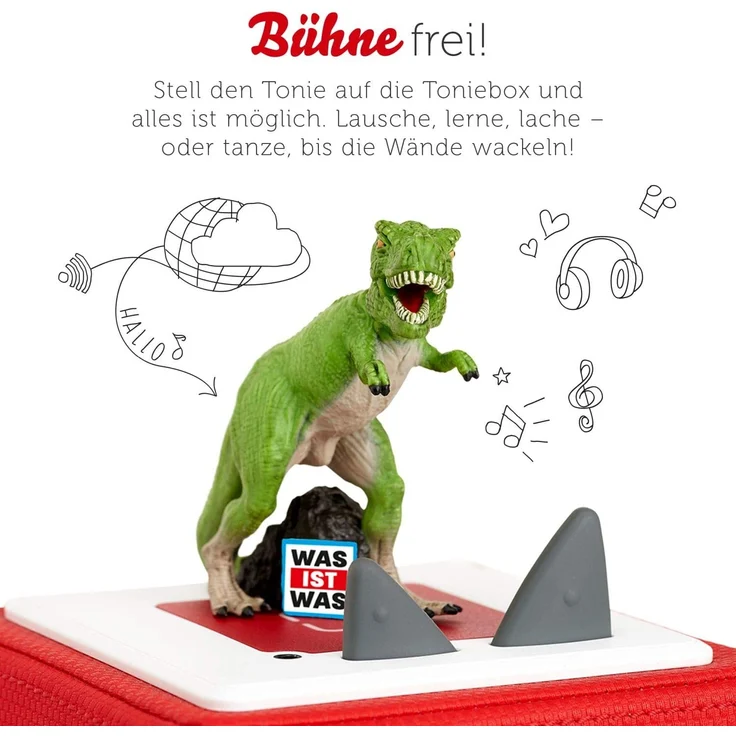 Tonies WAS IST WAS 'Dinosaurier / Ausgestorbene Tiere' Hörfigur mit 70 Minuten Spielzeit, ab 6 Jahre, deutsch – Bild 4