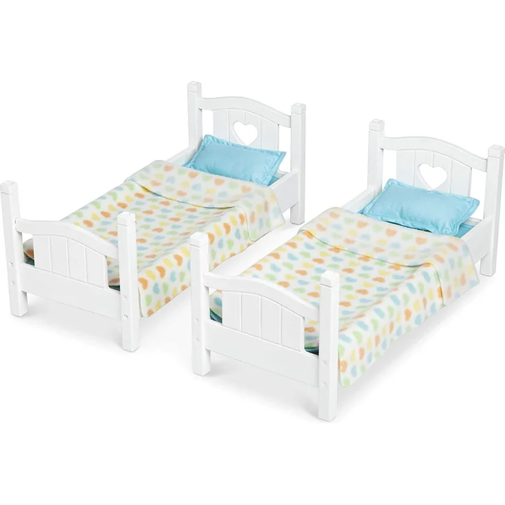Melissa & Doug 41721 Etagenbett, Puppenbett aus Holz - Preisvergleich – Bild 7