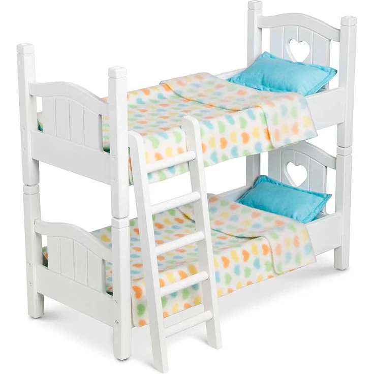 Melissa & Doug 41721 Etagenbett, Puppenbett aus Holz - Preisvergleich – Bild 1