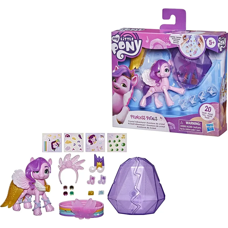Hasbro - My Little Pony - A New Generation Kristall-Abenteuer Princess Petals – Bild 2