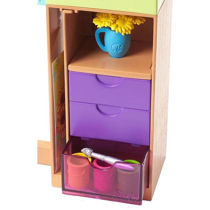 Barbie FJB26 Berufe Zubehör-Set Kunstatelier – Bild 6