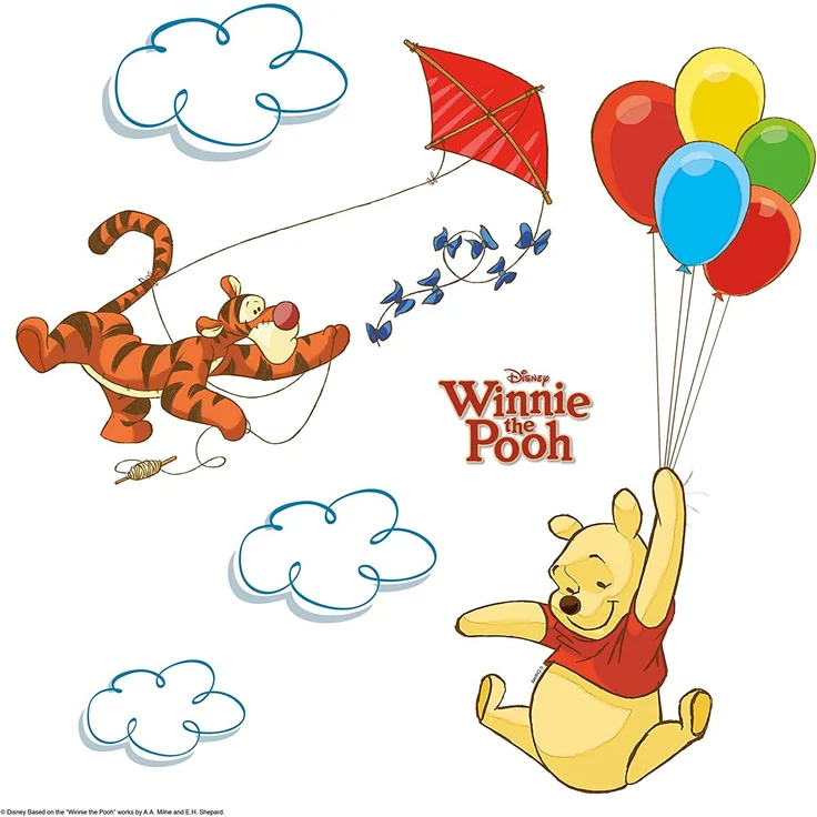 Komar Windowsticker Winnie Pooh Disney 31 x 31 cm – Bild 11