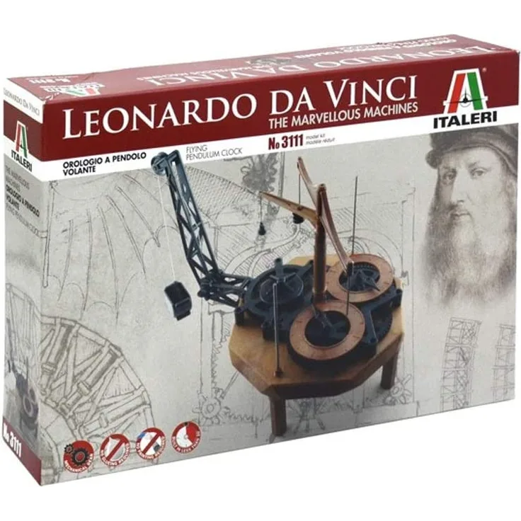 Leonardo Da Vinci: FLYING PENDULUM CLOCK
