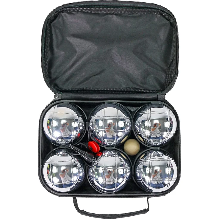 BEST Sporting - Boules Set 6 Metallkugeln – Bild 1
