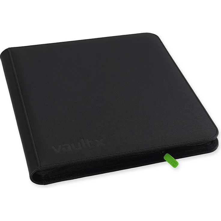 Vault X Premium eXo-Tec Zip Heftmappe - 12 Fächer Sammelkarten Trading Cards Mappe - 480 Fächer mit Seitenöffnung für Spielkarten zum sammeln und tauschen
